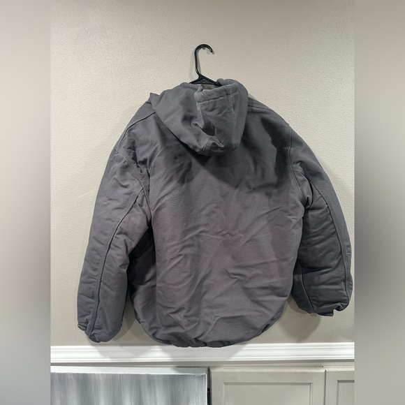 Carhartt Men’s Big & Tall Duck Active Jacket Loose Fit - Picture 6 of 7